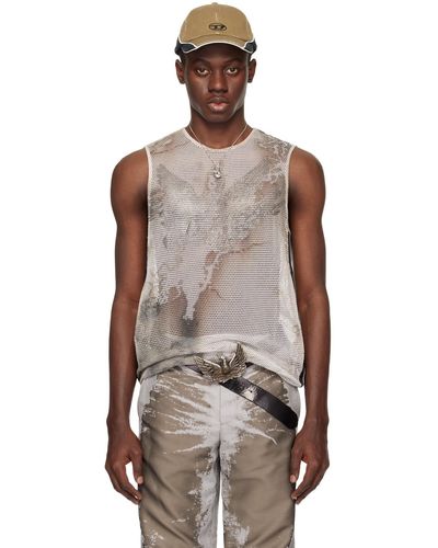 DIESEL T-Bisket Tank Top - Brown