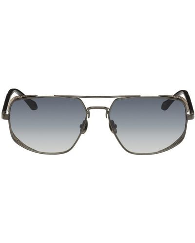 Matsuda Gunmetal M3111 Sunglasses - Black