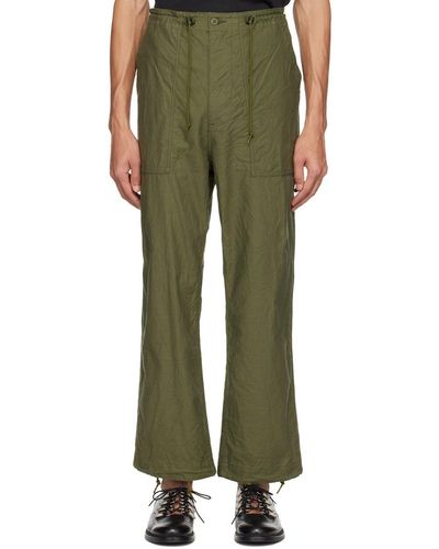 Green Needles Pants, Slacks and Chinos for Men | Lyst