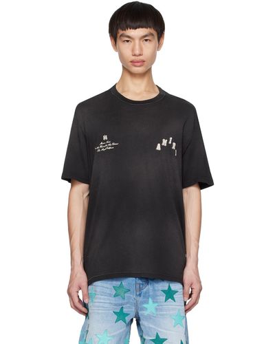 Amiri クルーネックtシャツ - ブラック