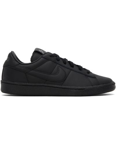 COMME DES GARÇON BLACK Comme Des Garçons Nike Edition Tennis Classic Sneakers - Black