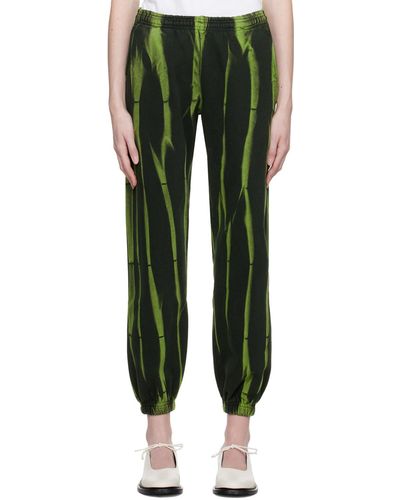 KkCo Crescent Lounge Trousers - Green