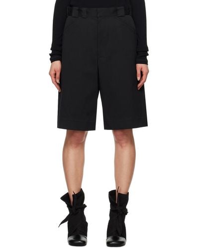 Lemaire Tailored Shorts - Black