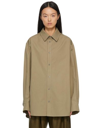 Hed Mayner Oversize Button Shirt - Multicolour