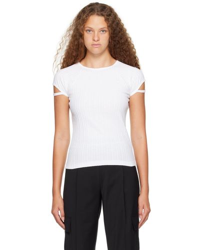 Helmut Lang T-shirt core blanc