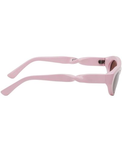 Balenciaga Twist Cat Sunglasses - Pink