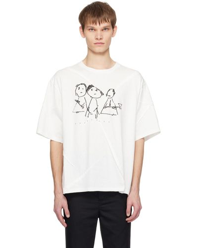 Undercover T-shirt graphique blanc