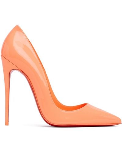 Christian Louboutin Orange So Kate 120mm Heels