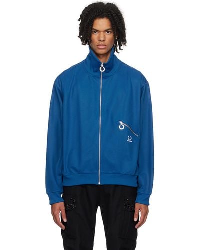 Raf Simons Blue Fred Perry Edition Track Jacket