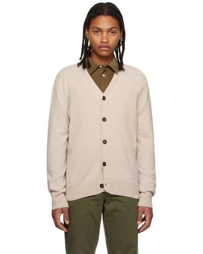 Norse Projects Beige Adam Cardigan - Natural