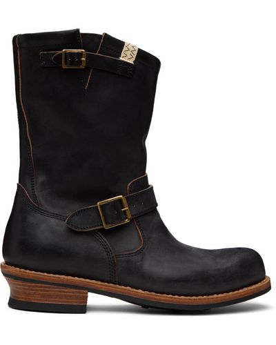 Visvim Bottes landers noires