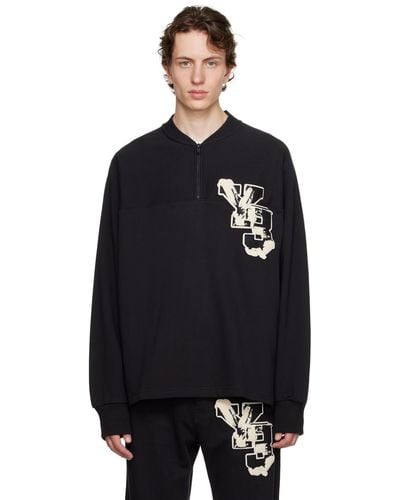 Y-3 Graphic Sweatshirt - Black