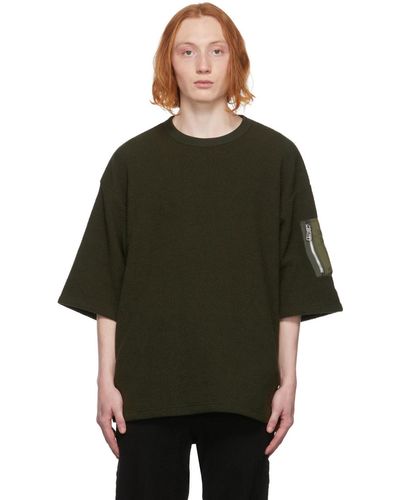 Undercover Oversized Fleece T-shirt - Green