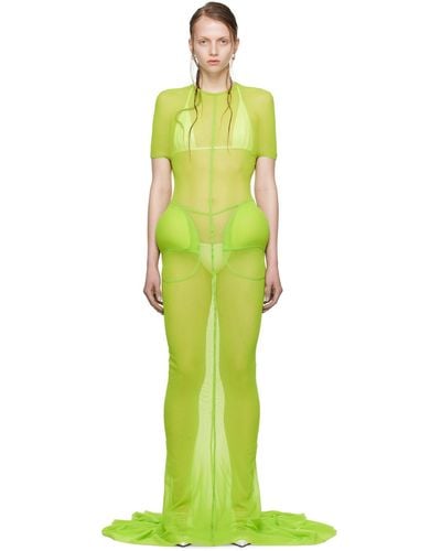 Jean Paul Gaultier Shayne Oliver Edition Maxi Dress - Green