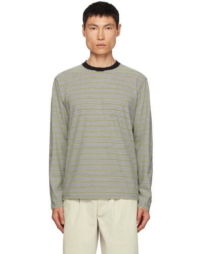 Noah Striped Long Sleeve T-shirt - Multicolor