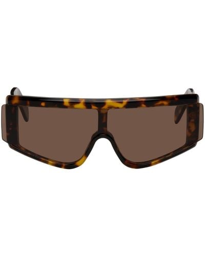 Retrosuperfuture Tortoiseshell Zed Sunglasses - Black