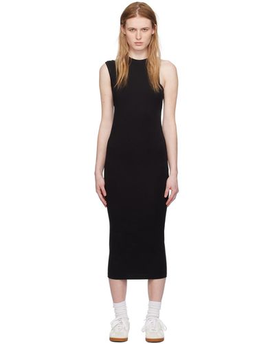 BOSS Layered Midi Dress - Black