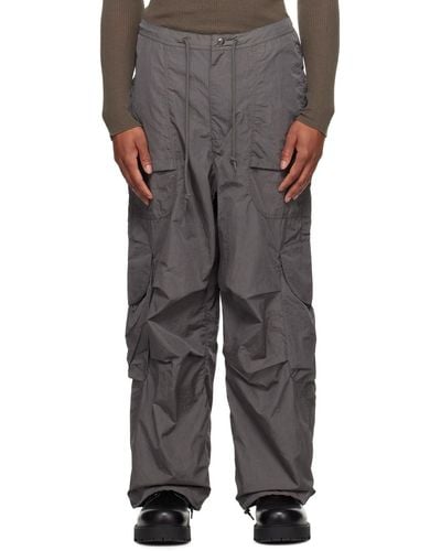 Entire studios Freight Cargo Trousers - Black
