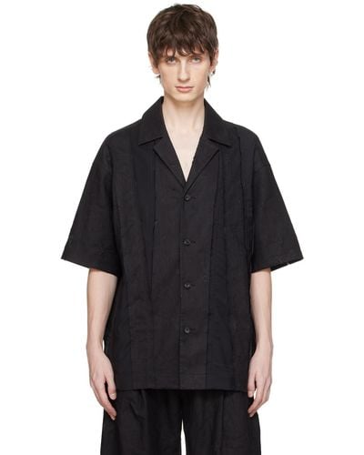 Feng Chen Wang Distressed Shirt - Black