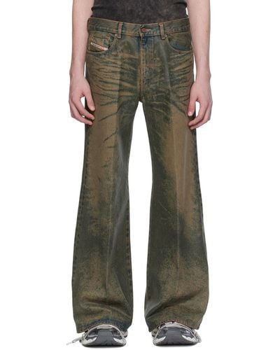 DIESEL Ssense Exclusive Brown Jeans - Multicolor