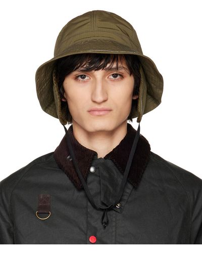 Barbour And Wander Edition Ear Flap Bucket Hat - Black