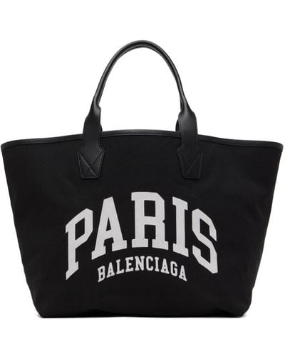 Balenciaga ラージ Paris トートバッグ - ブラック