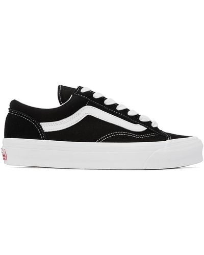 Vans Black Og Style 36 Lx Sneakers