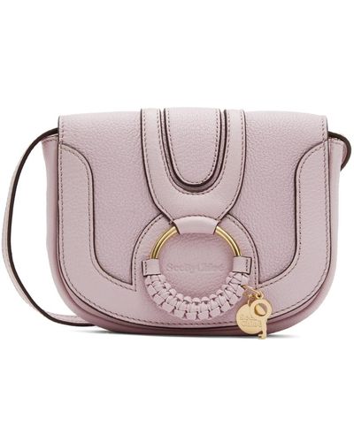 See By Chloé Purple Mini Hana Shoulder Bag - Multicolour