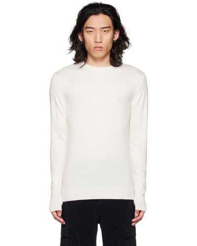 DRAE Ssense Exclusive Off- Sweater - White