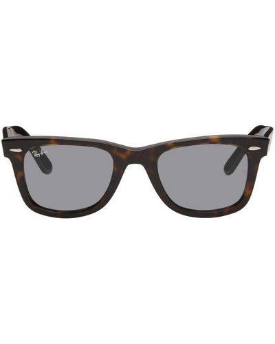 Ray-Ban Tortoiseshell Wayfarer Sunglasses - Black