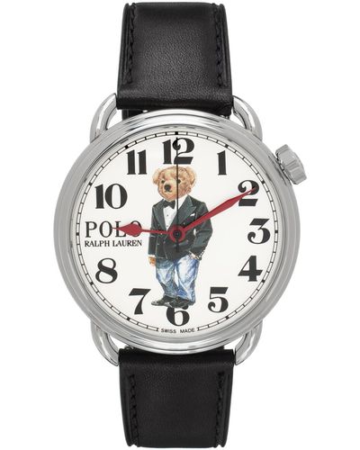 Polo Ralph Lauren Black Denim Tux Watch