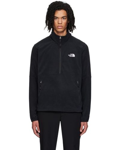 The North Face Pull noir à demi-glissière