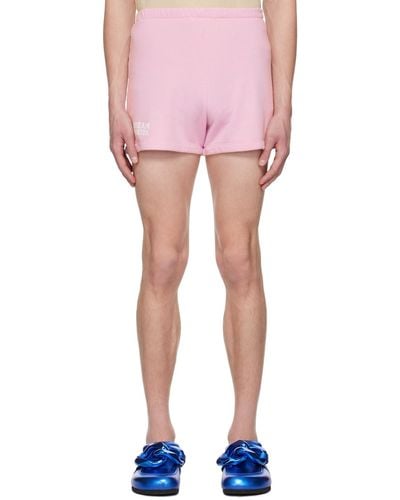 Liberal Youth Ministry Ssense Exclusive Dream Centre Shorts - Pink