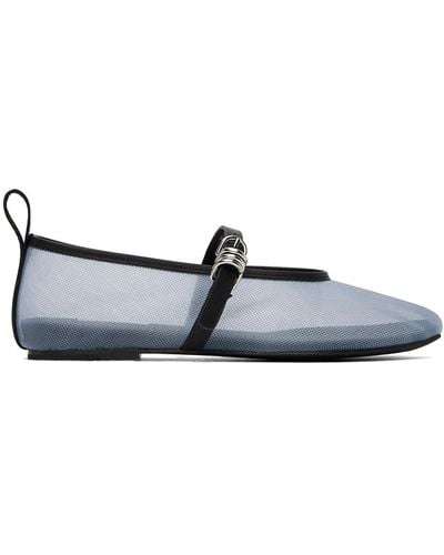 Rag & Bone Ragbone Spire Mary Jane Ballerina Flats - Black