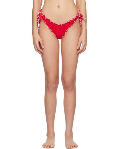 Poster Girl Culotte de bikini loni rouge