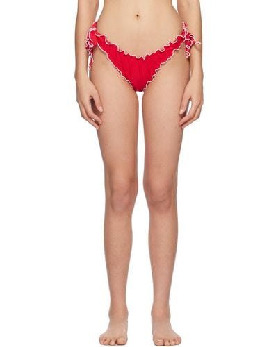 Poster Girl Loni Bikini Bottoms - Red