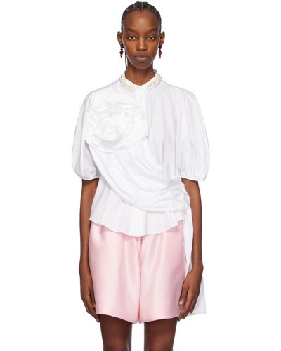 Simone Rocha Sash Blouse - Multicolour