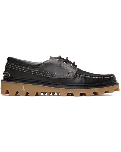 Dunhill Boat Shoes - Black