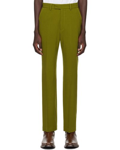 Second/Layer Primo Trousers - Green