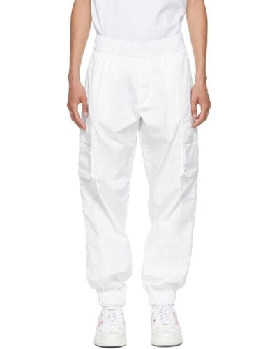 Valentino 'vltn' Tag Cargo Trousers - White