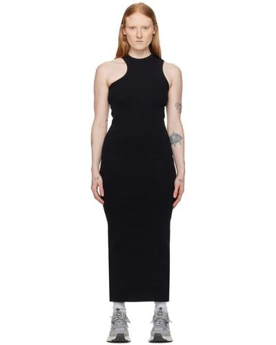Axel Arigato Scoop Asymmetric Maxi Dress - Black