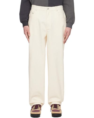Pop Trading Co. Off- Drs Trousers - White