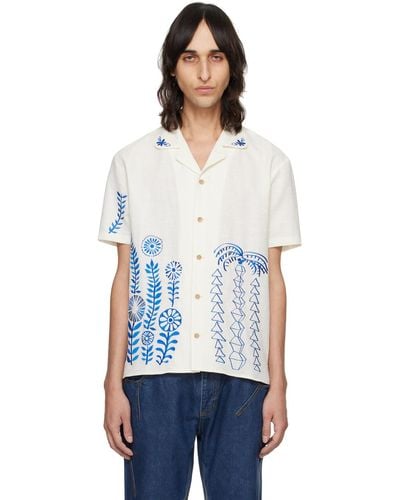 ANDERSSON BELL Off- May Embroidery Shirt - White