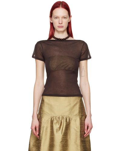 Paloma Wool T-shirt brusi brun - Multicolore
