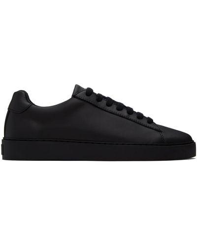Norse Projects Black Court Trainers