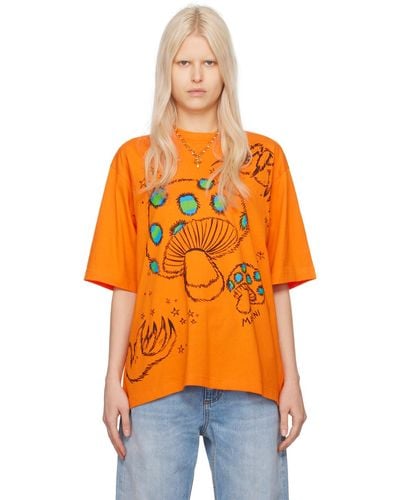 Marni Ssense Exclusive Orange T-shirt
