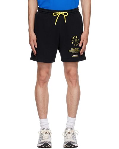 7 DAYS ACTIVE Relaxed Shorts - Black