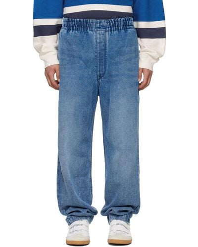 Isabel Marant Timeo Trousers - Blue