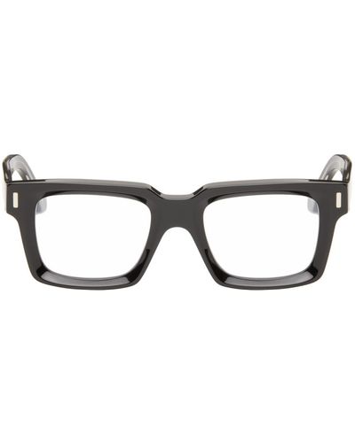 Cutler and Gross 1386 Square Glasses - Black