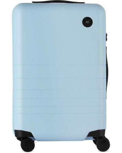 Monos ブルー Carry-on スーツケース